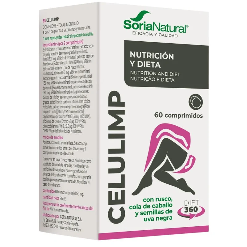 Celulimp 60 Comprimidos | Soria Natural