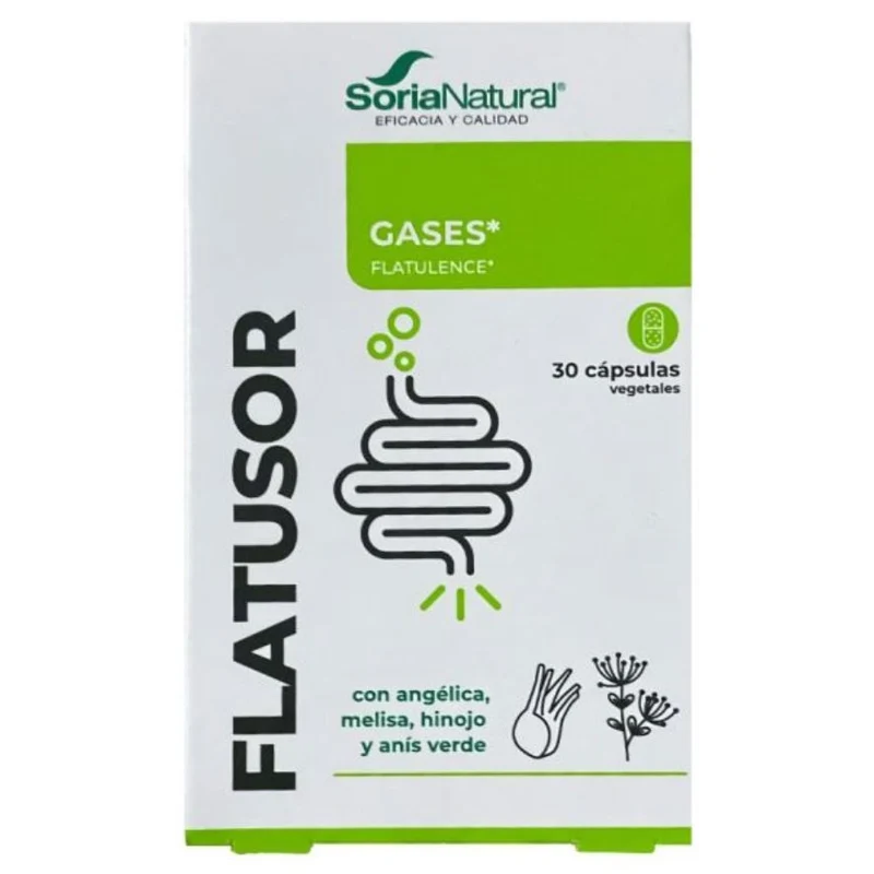 17-C Flatusor 30 Capsulas | Soria Natural