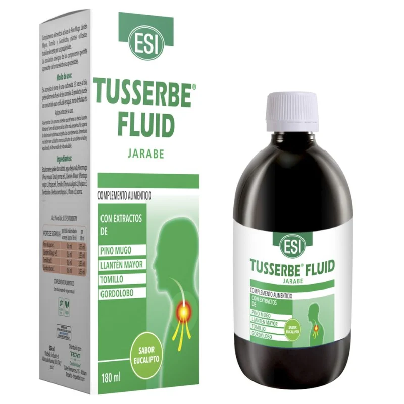 Tusserbe Fluid Jarabe 180 ml | Esi