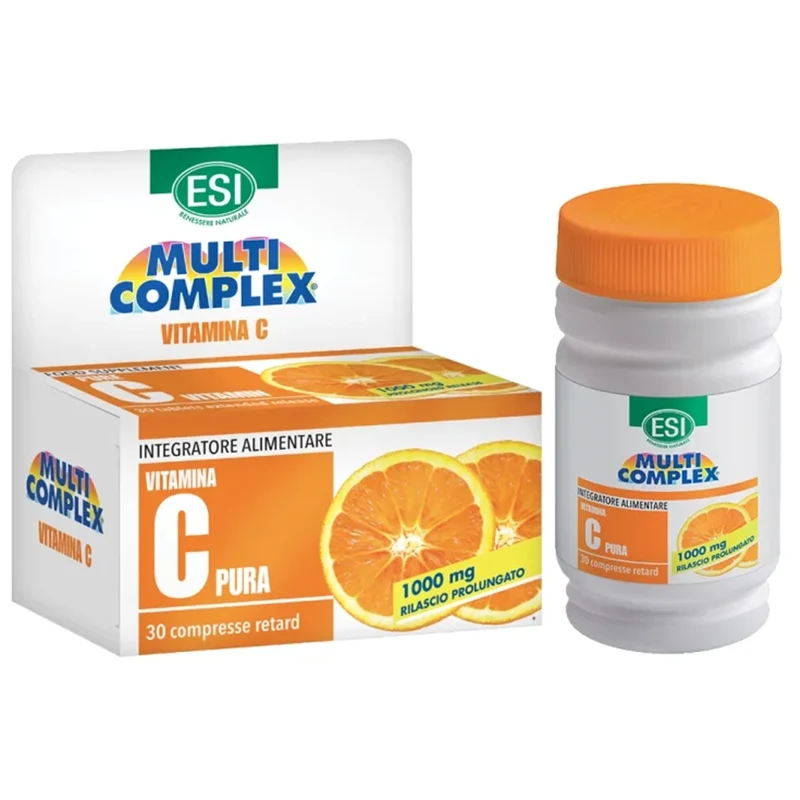 Vitamina C Pura 1000 Mg Retard 30 Capsulas | Esi