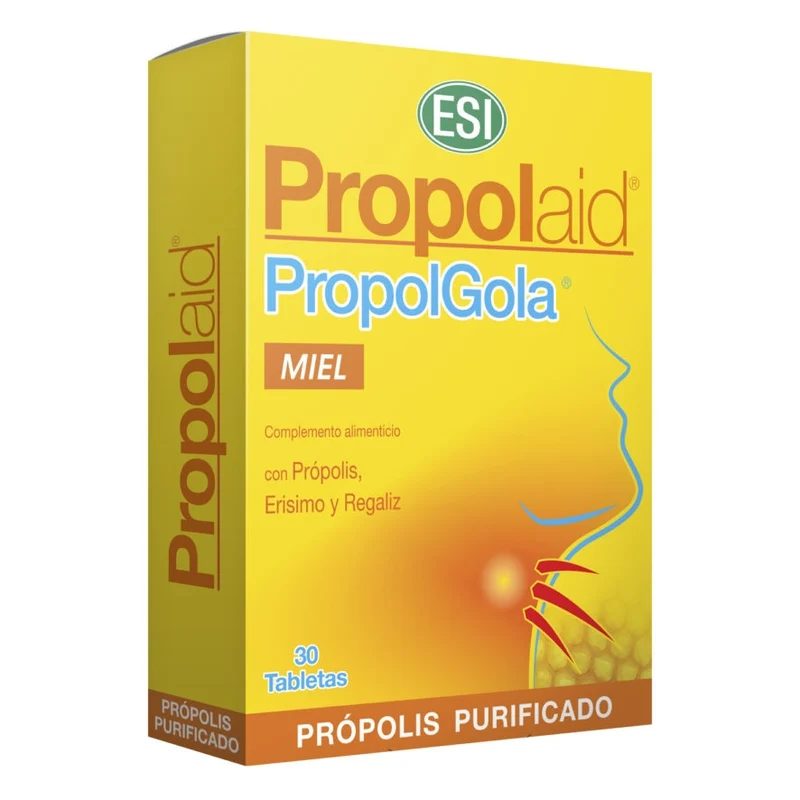 Propolaid Propolgola Miel 30 Tabletas | Esi