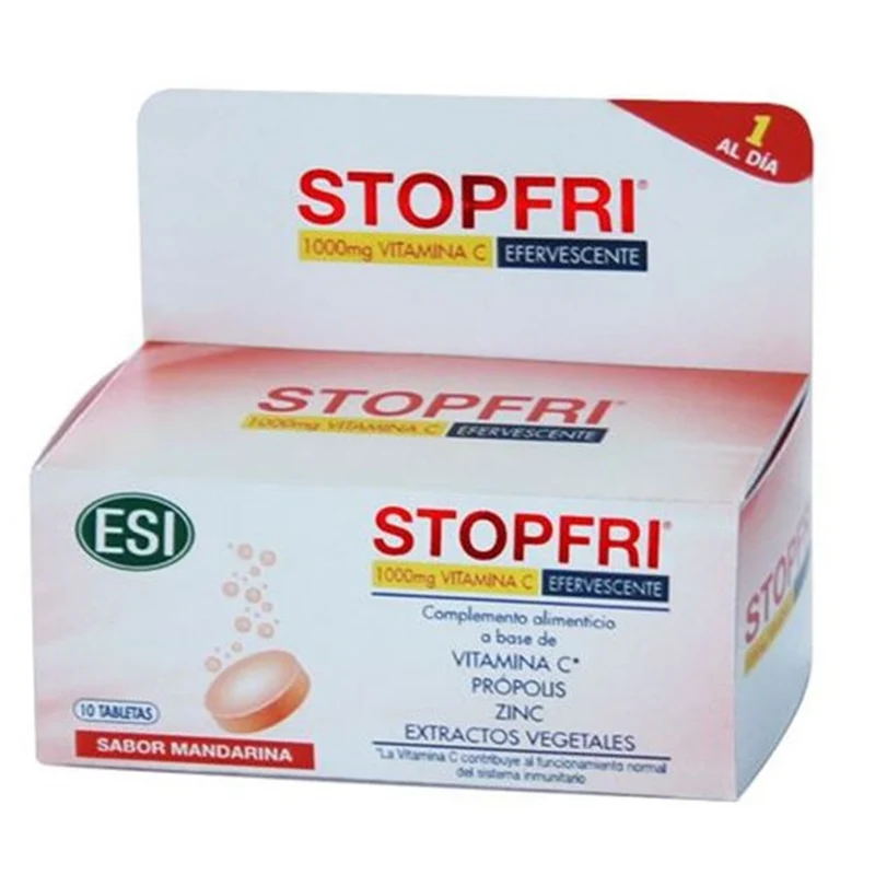 Stopfri Efervescente 10 Tabletas | Esi