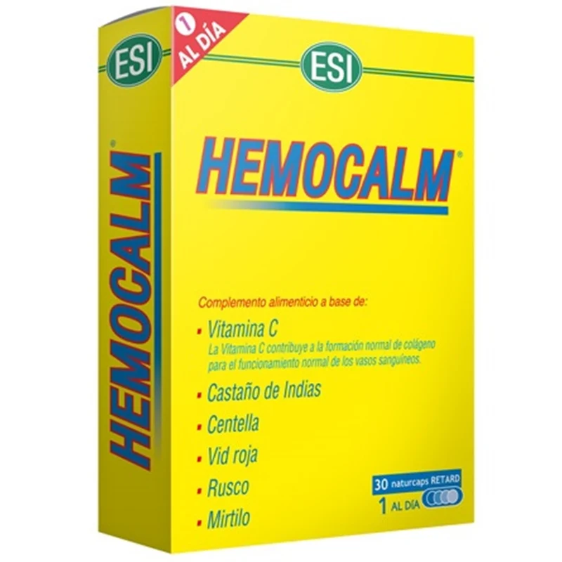 Hemocalm Retard 30 Tabletas | Esi