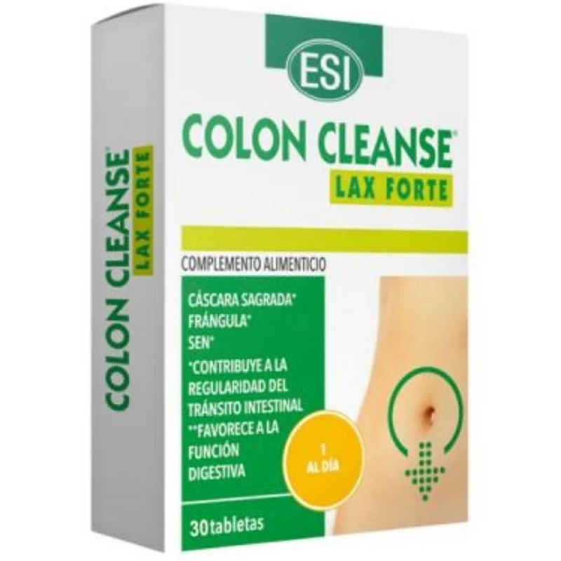 Colon Cleanse Lax Forte 30 Tabletas | Esi