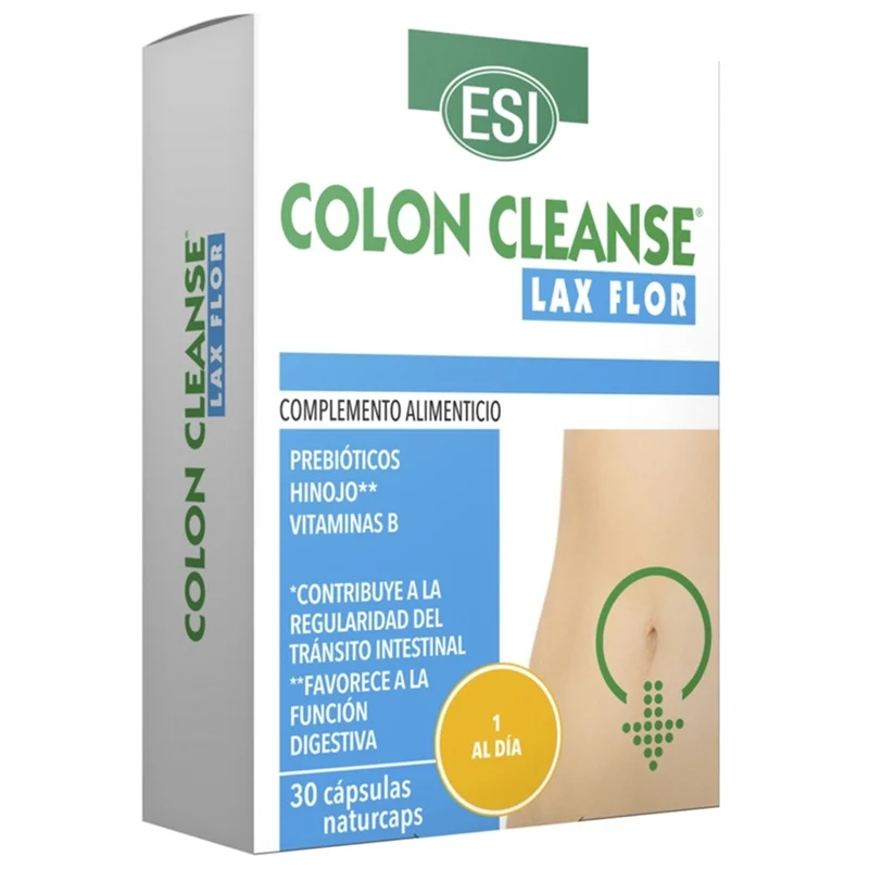 Colon Cleanse Lax Flor 30 Capsulas | Esi
