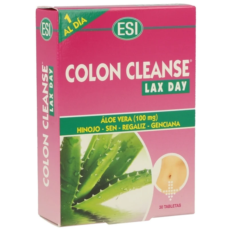 Colon Cleanse Lax Day 30 Tabletas | Esi