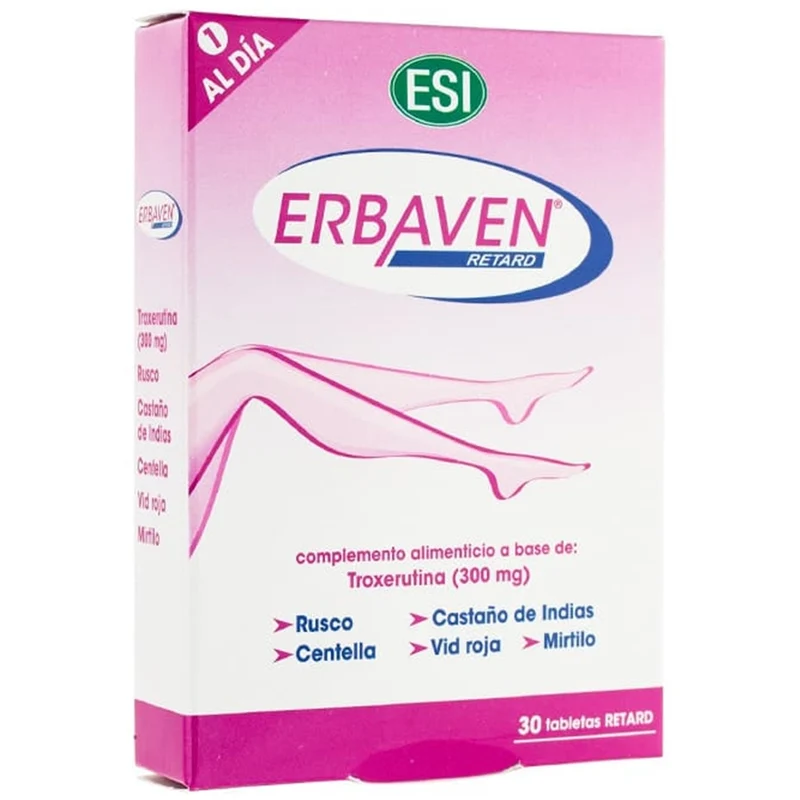 Erbaven Retard 30 Tabletas | Esi