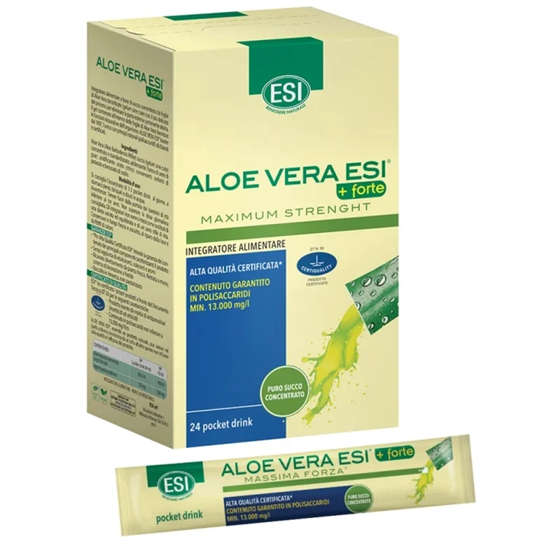 Aloe Vera Zumo Forte 24 Pocket Drink | Esi