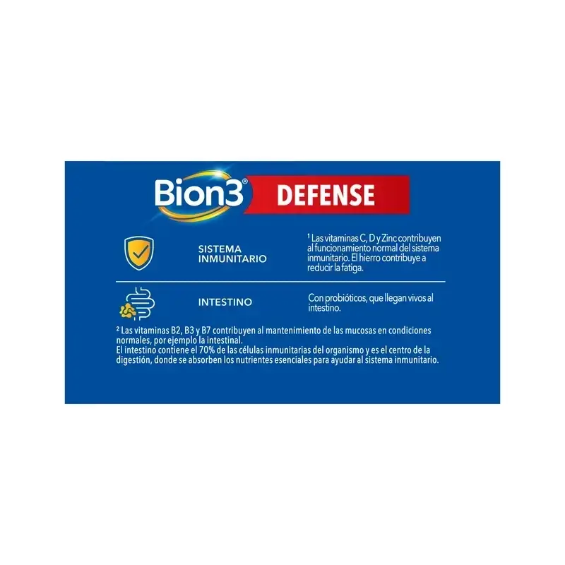 Bion3 Defense Multivitamínicos, 2X90 Comprimidos