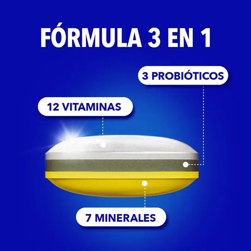 Bion3 Energy 50+ Multivitamínicos, 2X90 Comprimidos