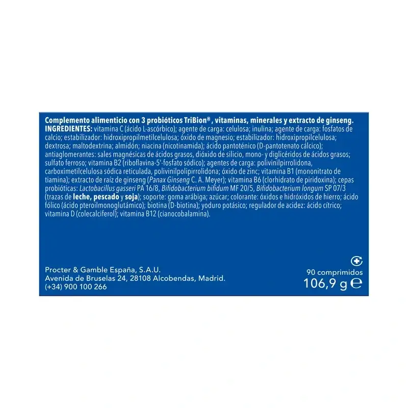 Bion3 Energy Multivitamínicos, 2X90 Comprimidos