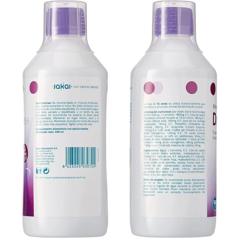 Sline Control Drenabe Plus+ 500 ml | Sakai