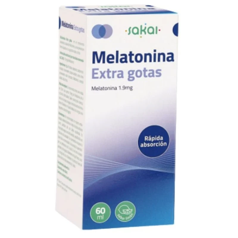 Melatonina Extra Gotas 60 ml | Sakai