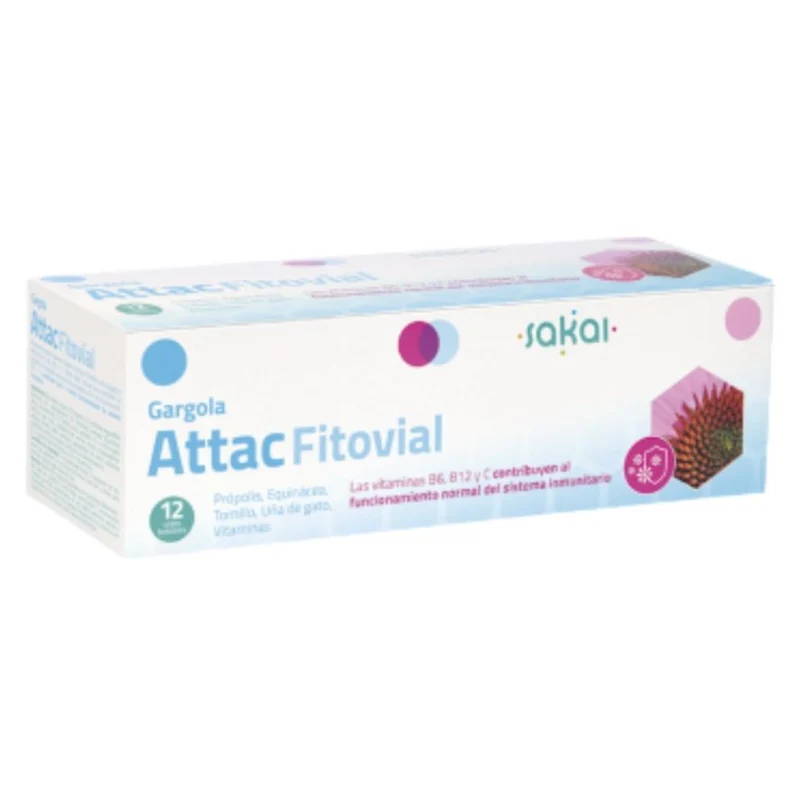 Gargola Fitovial Attac 12 Viales | Sakai
