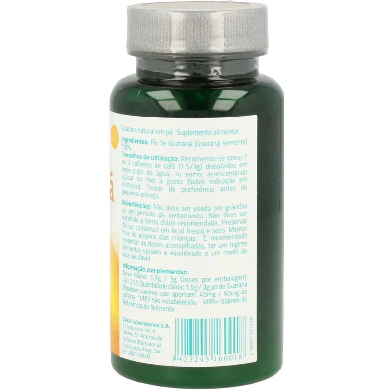 Guarana Polvo 65 gr | Sakai