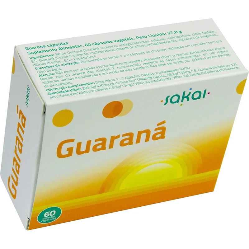Guarana 60 Capsulas | Sakai