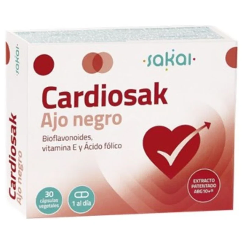 Cardiosak Ajo Negro 30 Capsulas | Sakai