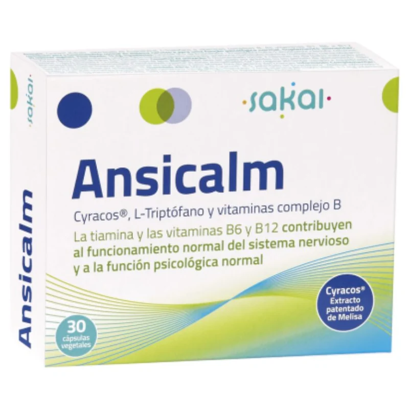 Ansicalm 30 Capsulas | Sakai
