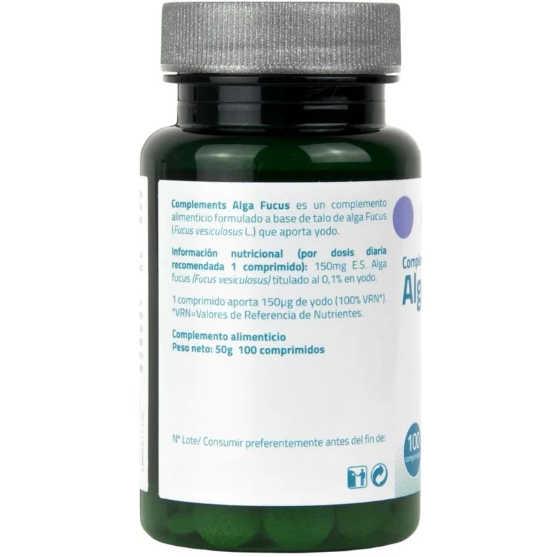 Alga Fucus 100 Comprimidos | Sakai