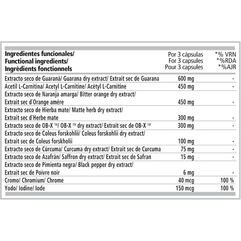 TF1 Thermo Burner 90 Capsulas | PWD Nutrition