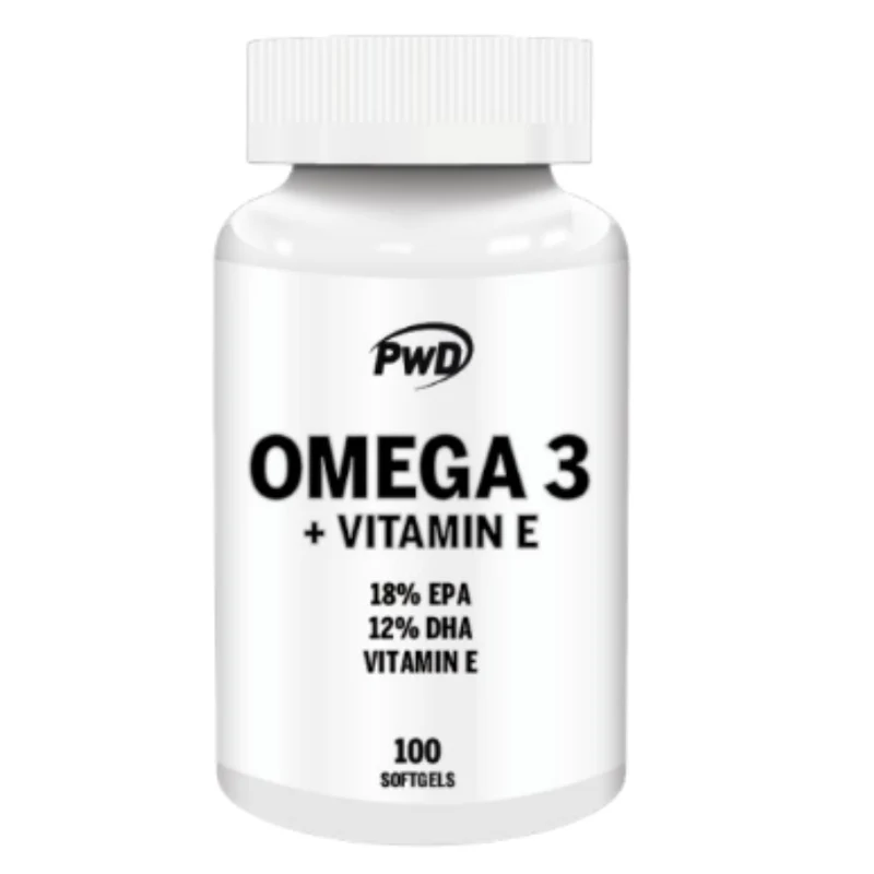 Omega 3 + Vitamina E 90 Perlas | PWD Nutrition