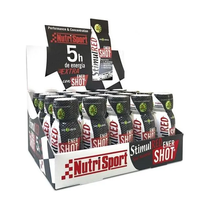 Stimulred Enershot 60 ml Caja 20 Unidades | Nutrisport