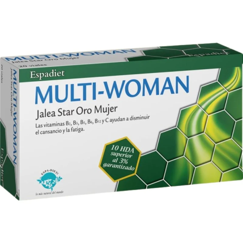 Jalea Star Oro Multi Woman 20 Viales | Espadiet