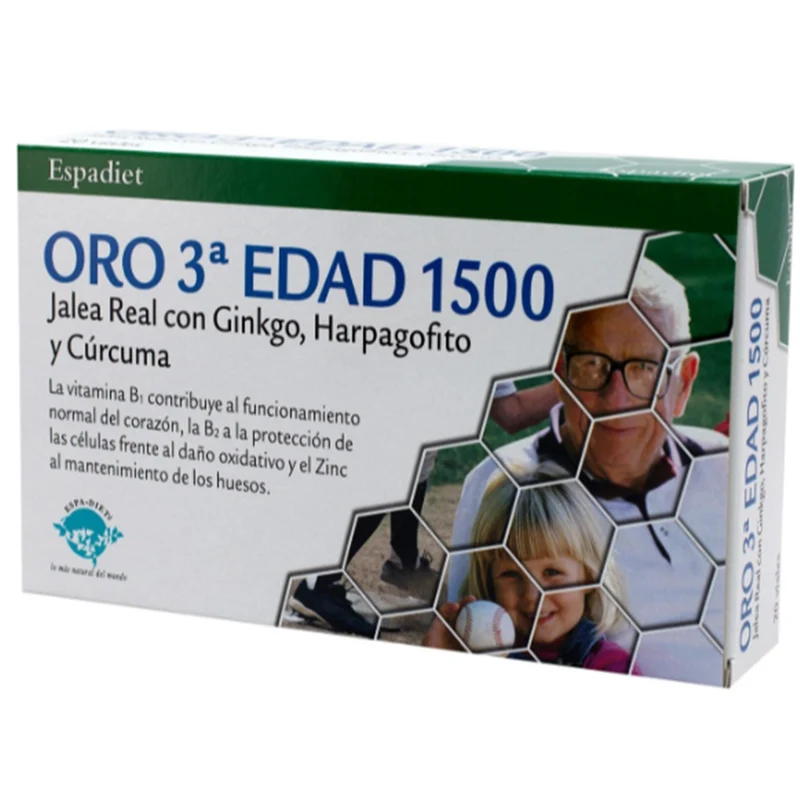 Jalea Oro 3 Edad 1500 Forte 20 Viales | Espadiet