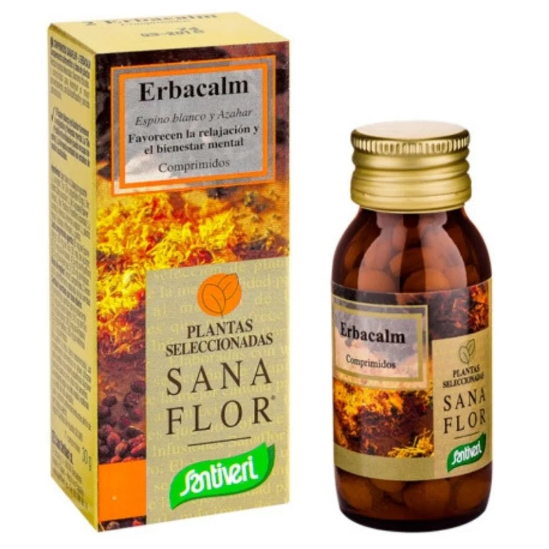 Sanaflor 2 Erbacalm 710Comprimidos | Santiveri