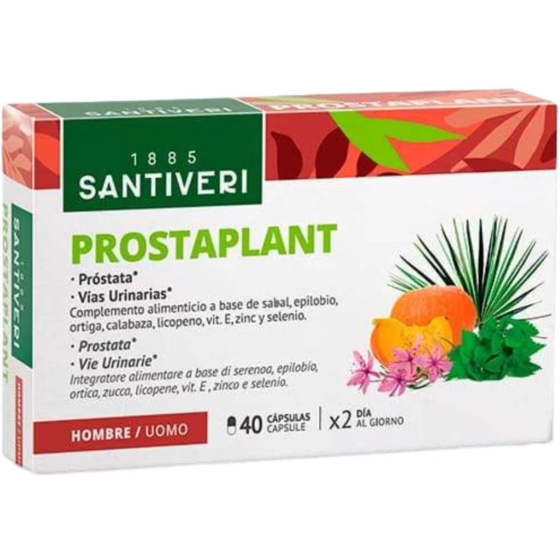 Prostaplant Serenpro 40 Capsulas | Santiveri