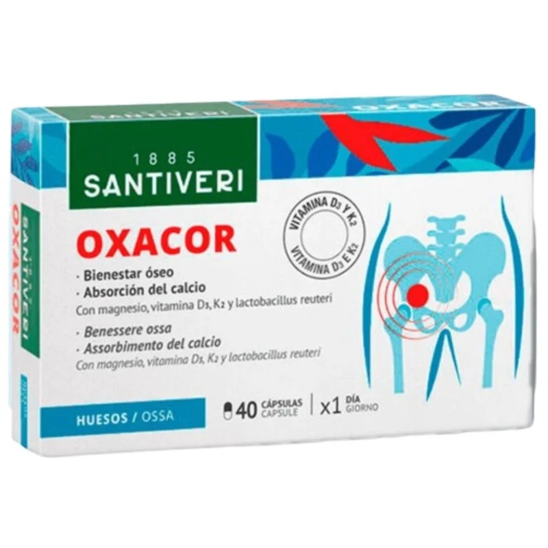 Oxacor K2 40 Capsulas | Santiveri
