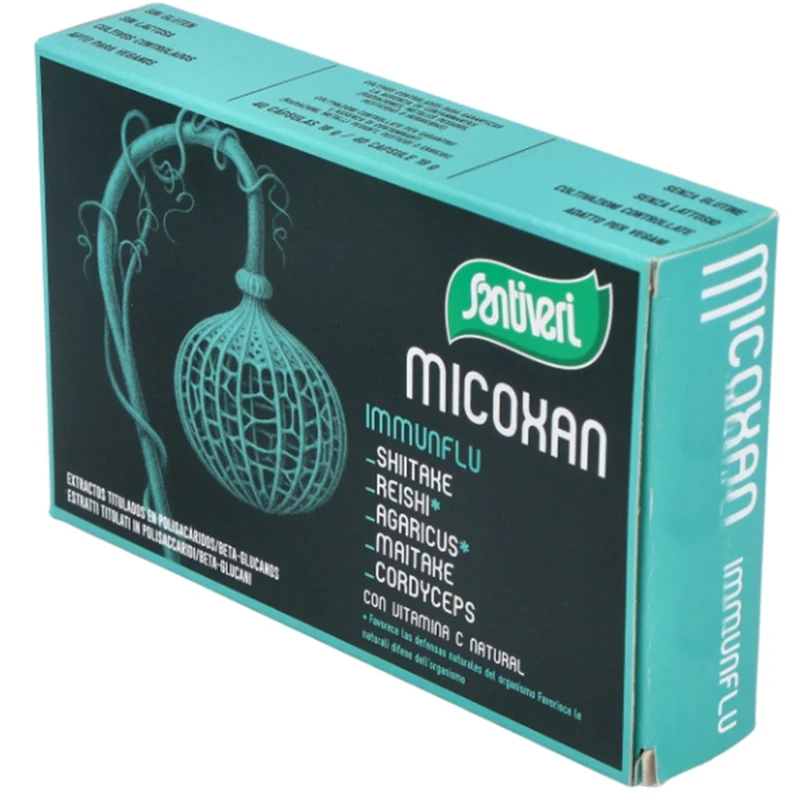 Micosan Immunflu 40 Capsulas | Santiveri