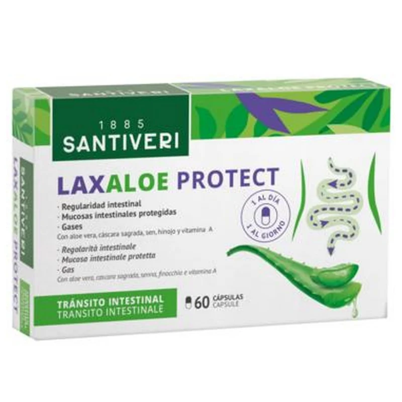 Laxaloe Protect 60 Capsulas | Santiveri