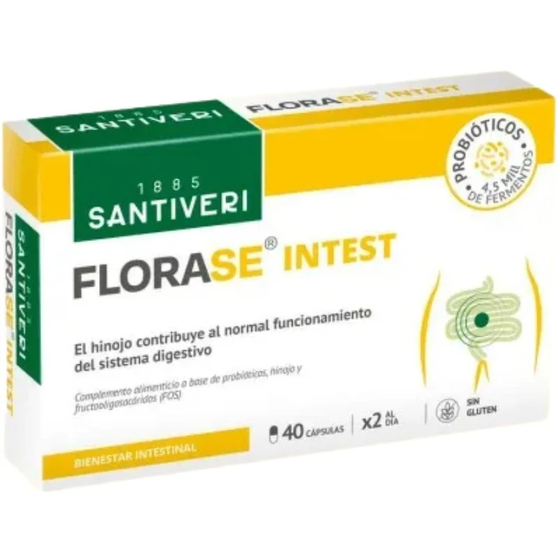 Florase Intest 40 Capsulas | Santiveri