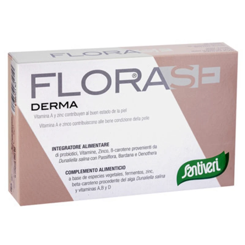 Florase Derma 40 Capsulas | Santiveri