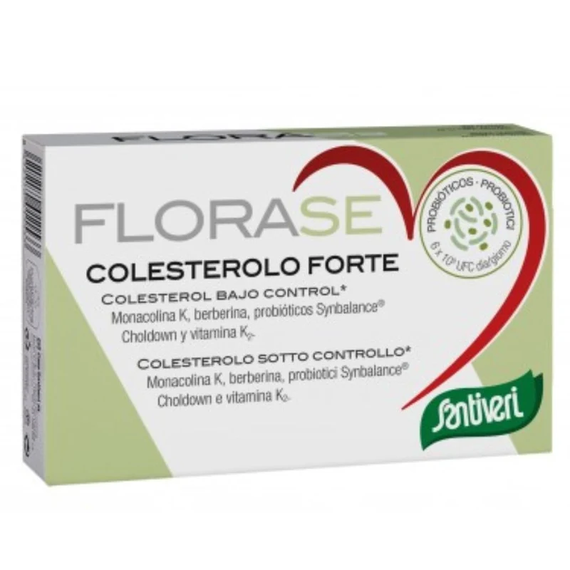 Florase Colesterolo 40 Capsulas | Santiveri
