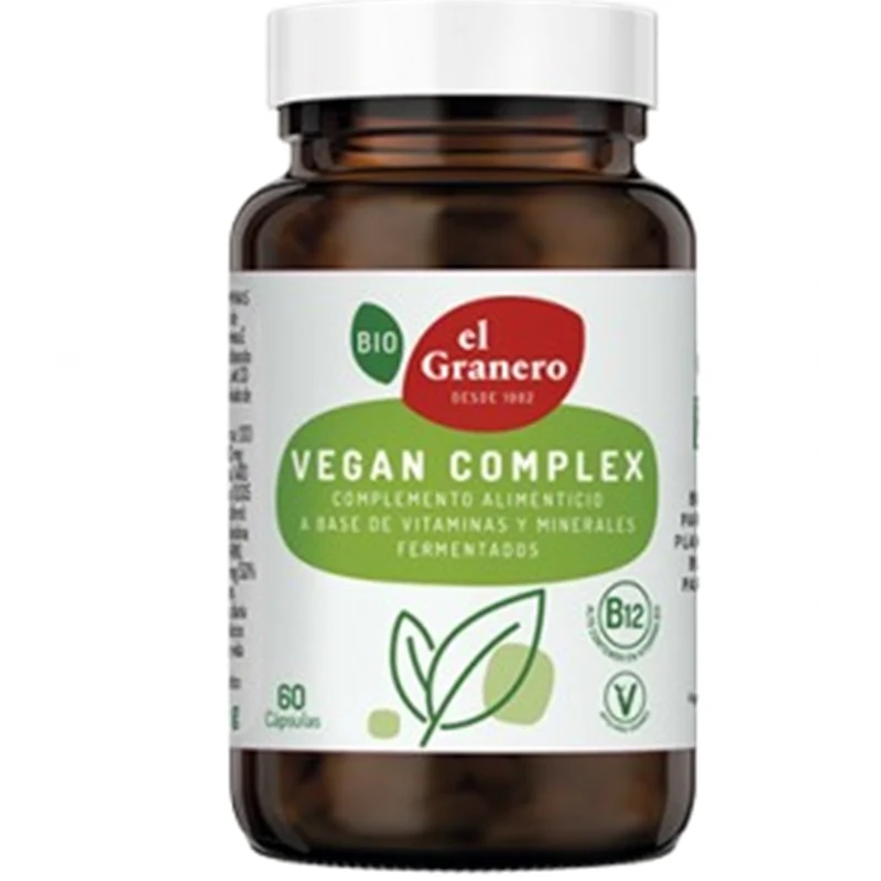 Vegan Complex 60 capsulas | El Granero Integral