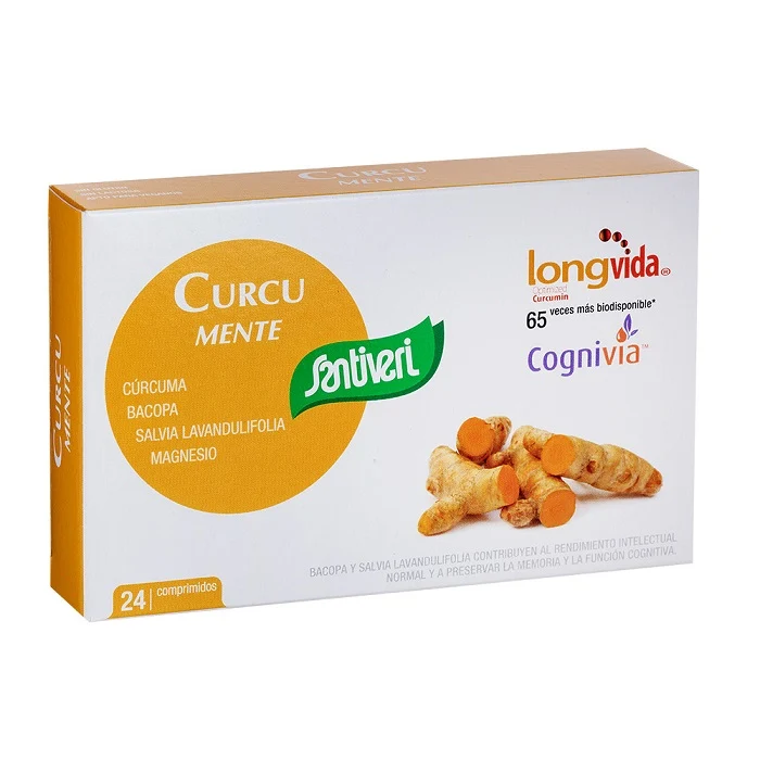 Curcu Mente 24 Comprimidos | Santiveri