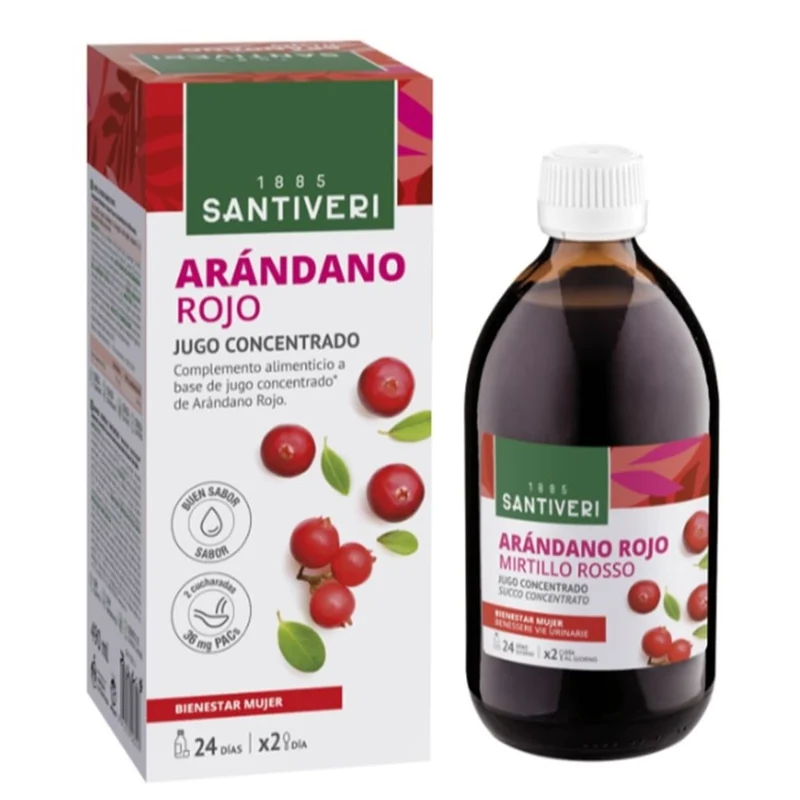 Arandano Rojo Concentrado 490 ml | Santiveri