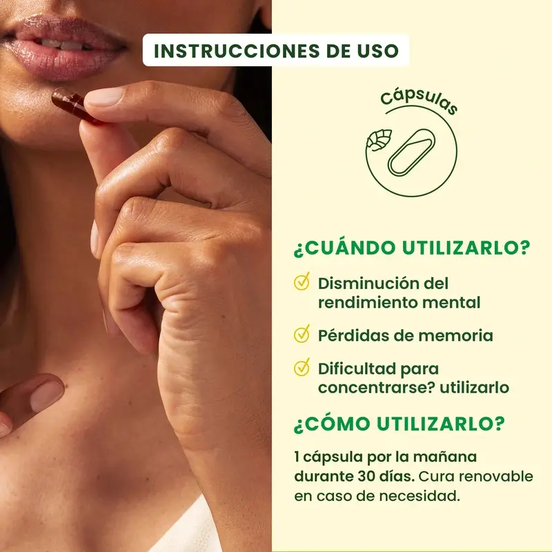 Herbalgem Gemmocaps Stress Protect Cognición, 30 cápsulas