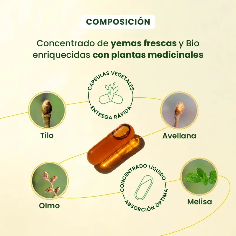 Herbalgem Gemmocaps Stress Protect Suelo, 30 cápsulas