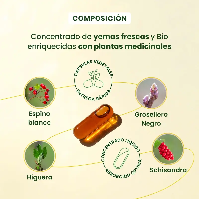 Herbalgem Gemmocaps Stress Protect Relax, 30 cápsulas