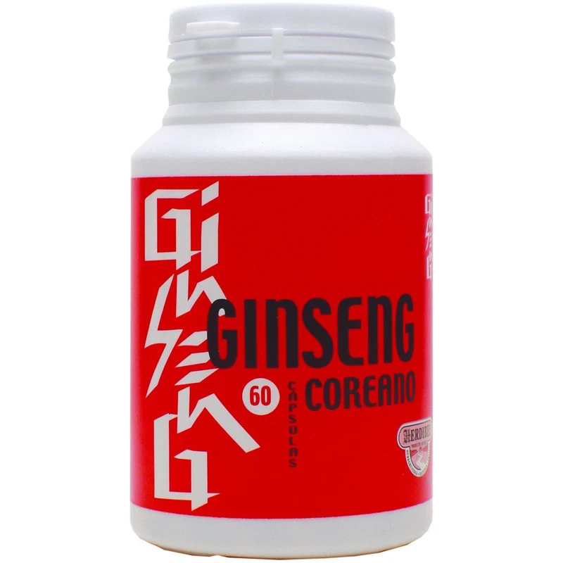 Ginseng Coreano 60 Capsulas | Herdibel