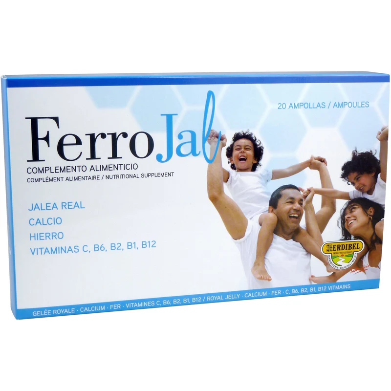 Ferrojal 20 Ampollas | Herdibel