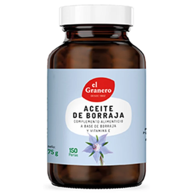 Aceite de Borraja 150 Perlas | El Granero Integral