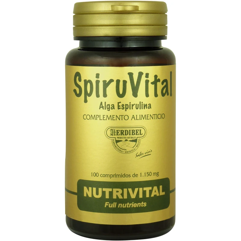 Spiruvital 100 Comprimidos | Herdibel