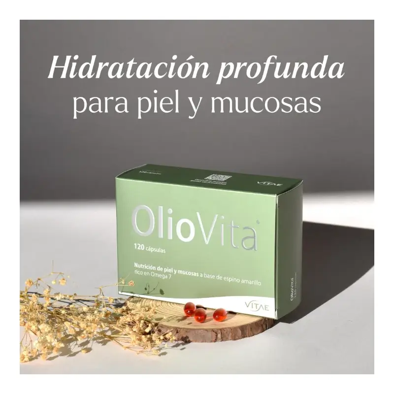 Oliovita 150 cápsulas - Con aceite de espino amarillo rico en Omega 7