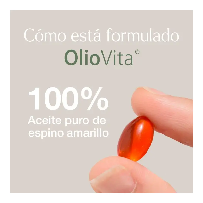 Oliovita 150 cápsulas - Con aceite de espino amarillo rico en Omega 7