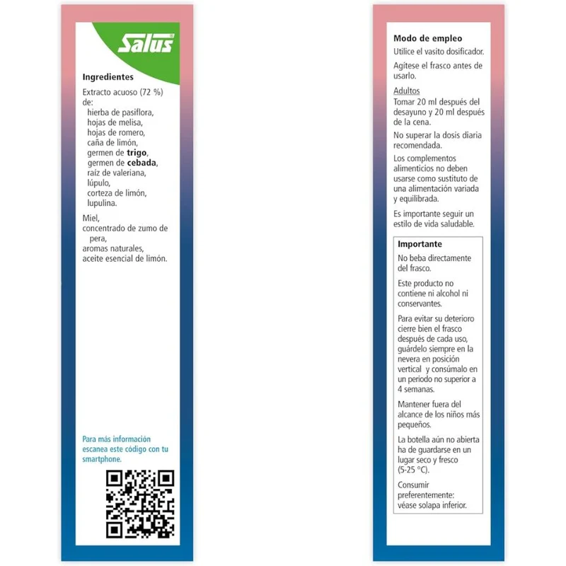 Salusan Jarabe 250 ml | Salus