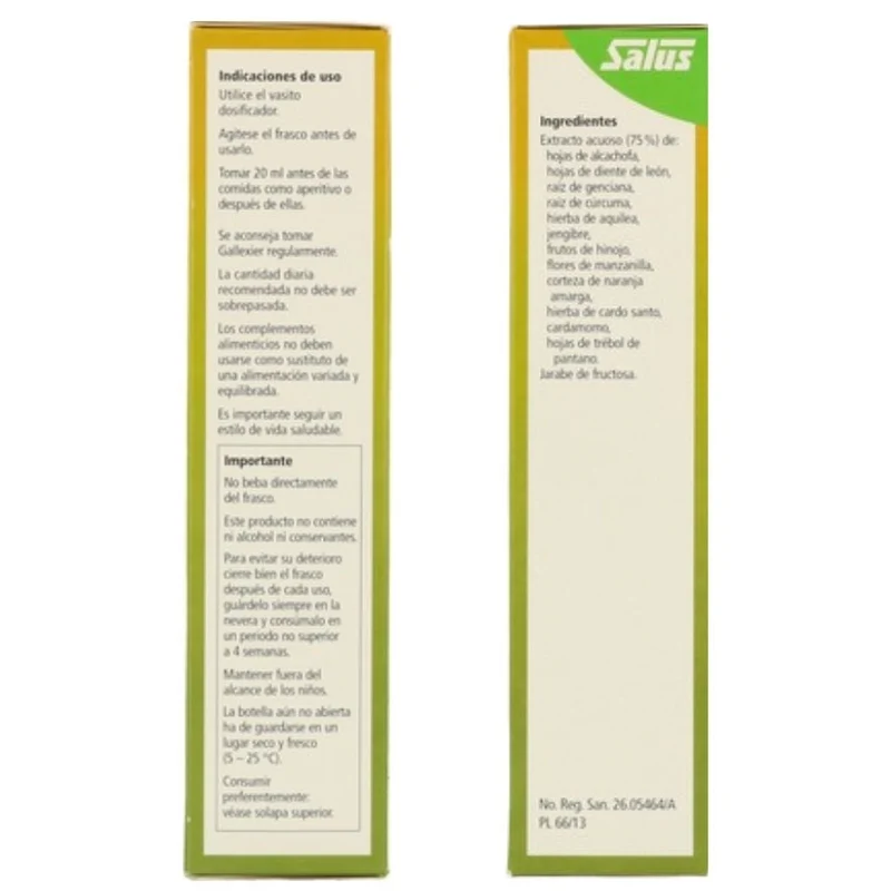 Gallexier Jarabe 250 ml | Salus